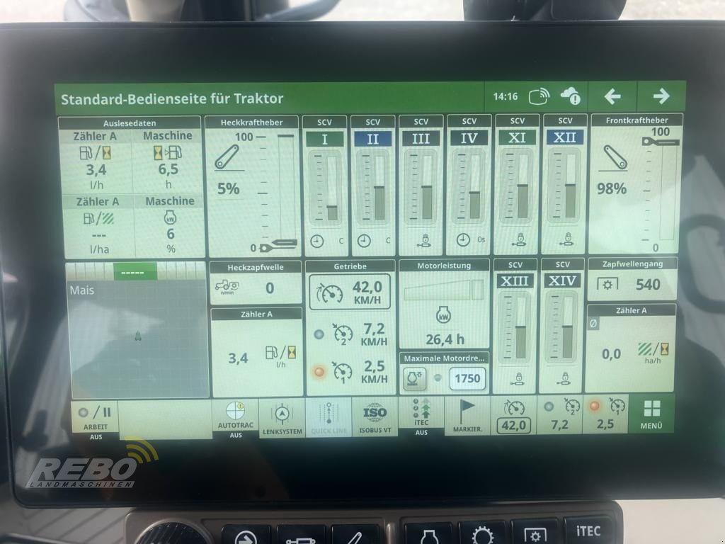 Traktor des Typs John Deere 6R150, Neumaschine in Albersdorf (Bild 17)