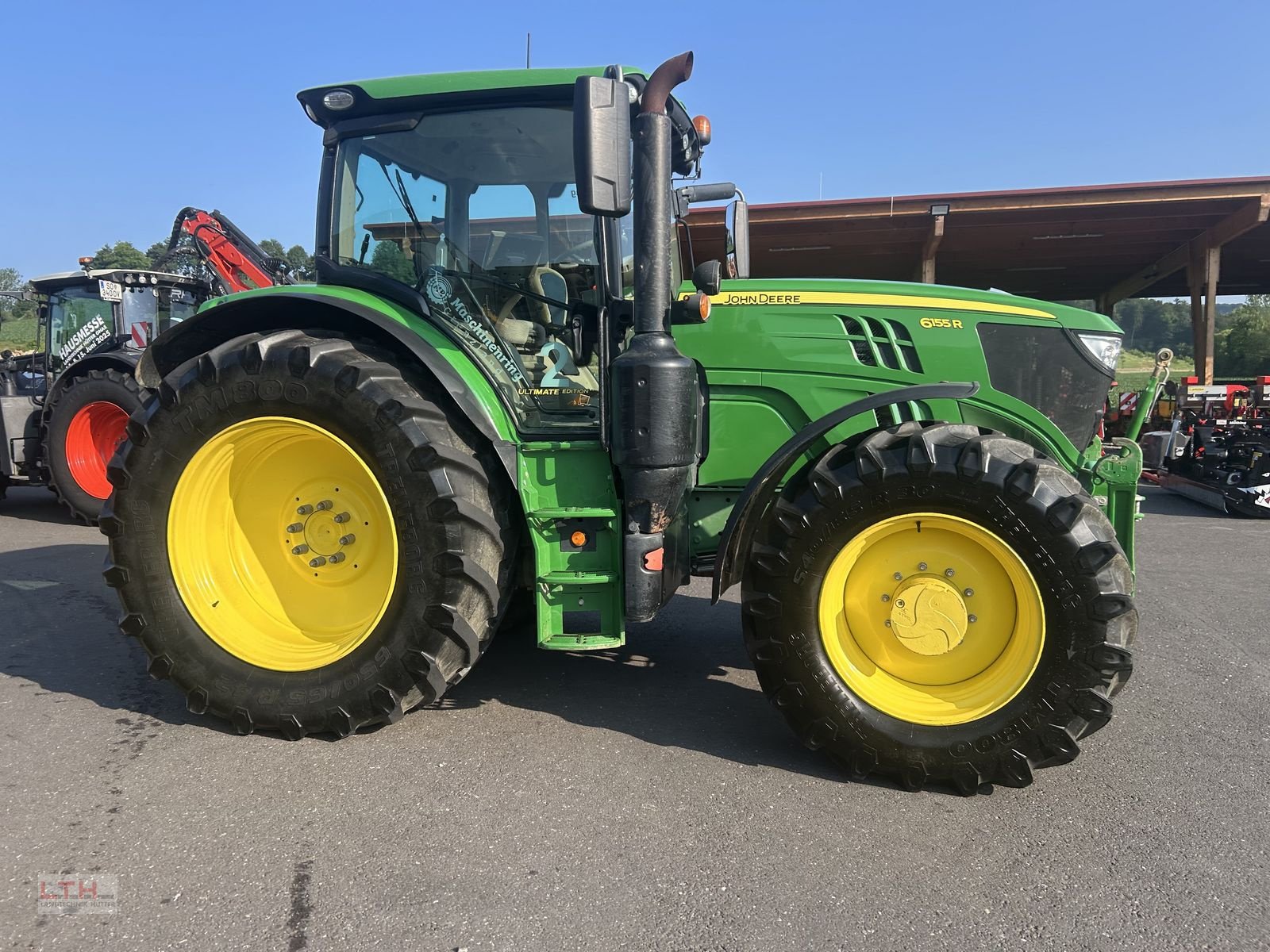 Traktor типа John Deere 6R155 AUTOPOWR, Gebrauchtmaschine в Gnas (Фотография 8)