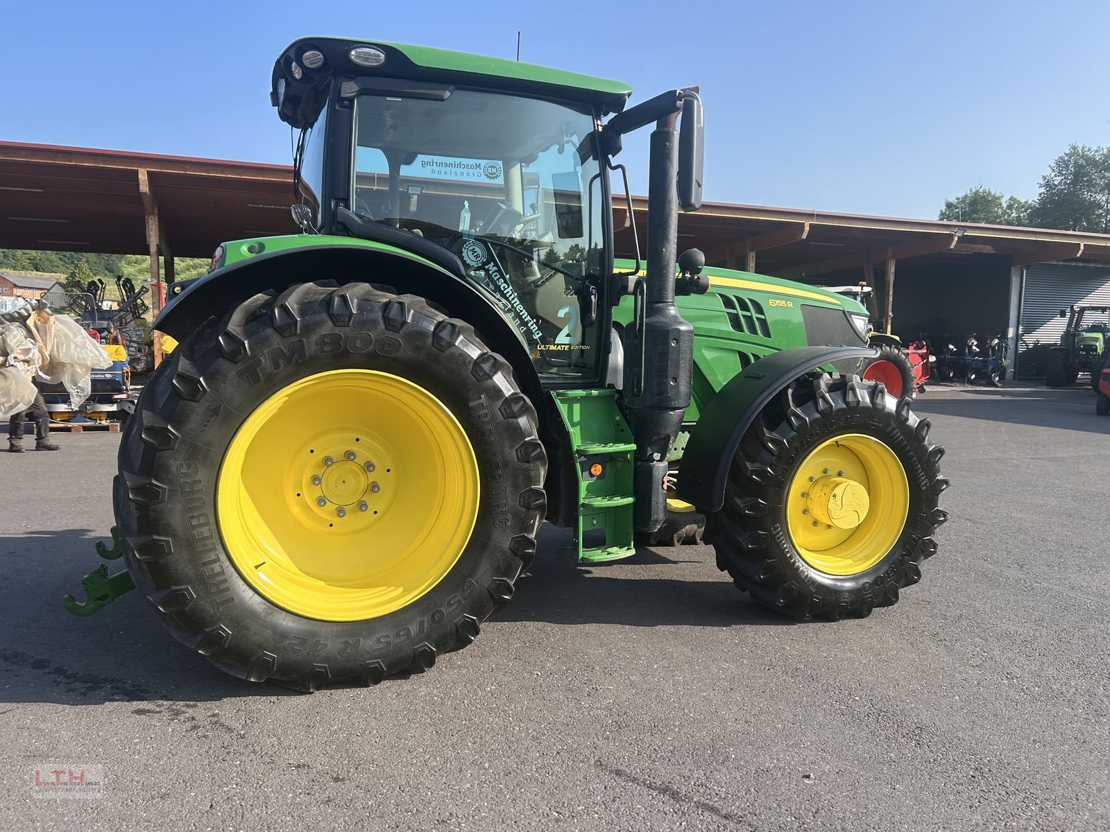 Traktor типа John Deere 6R155 AUTOPOWR, Gebrauchtmaschine в Gnas (Фотография 9)