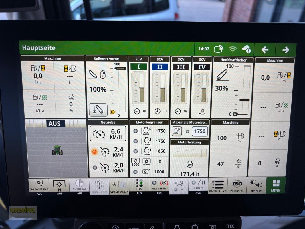 Traktor des Typs John Deere 6R155 *Garantieverlängerung*, Gebrauchtmaschine in Ahaus (Bild 15)