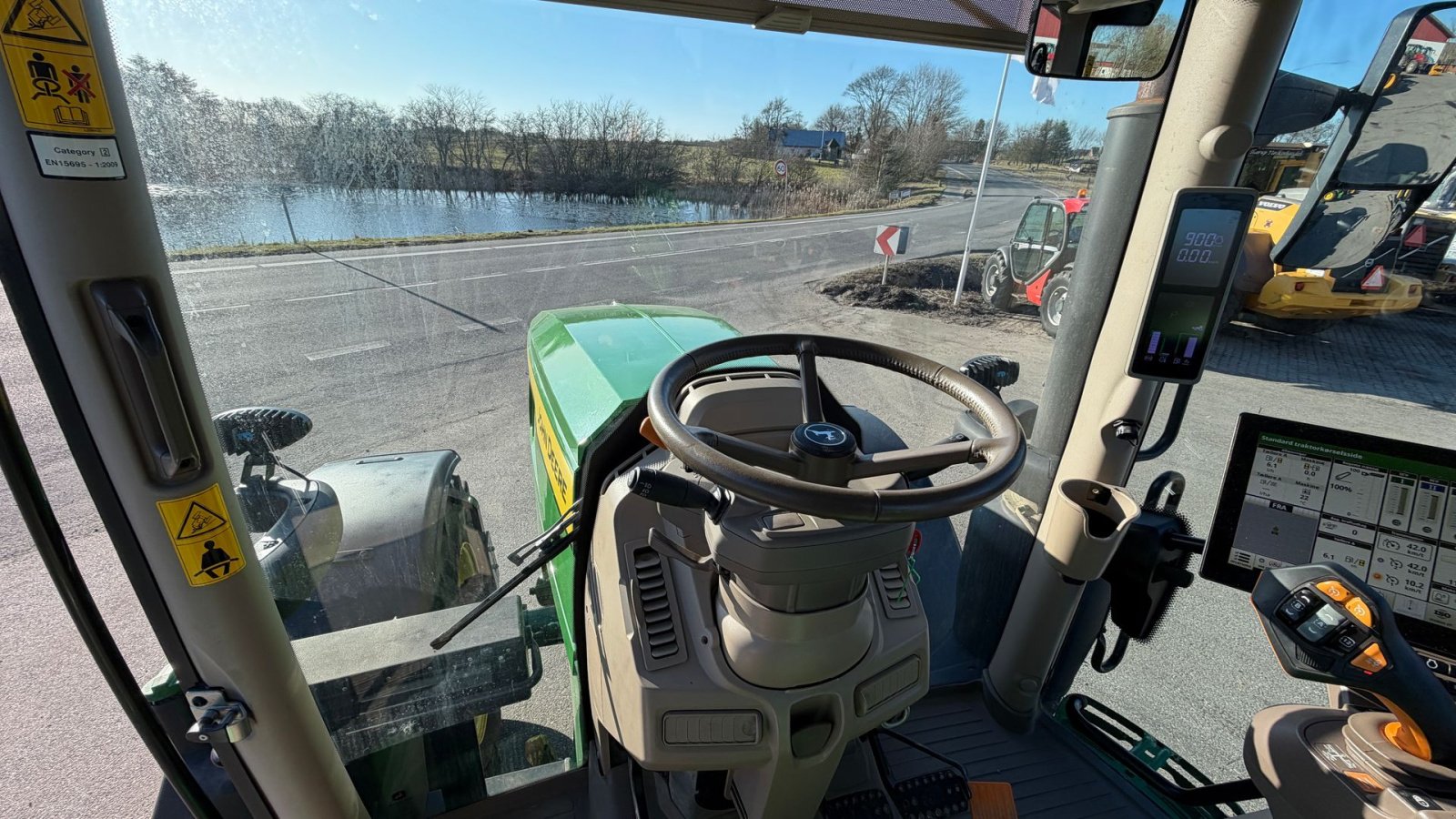 Traktor za tip John Deere 6R155 KUN 1100 TIMER, COMMANDPRO OG GEN5 SKÆRM!, Gebrauchtmaschine u Nørager (Slika 19)