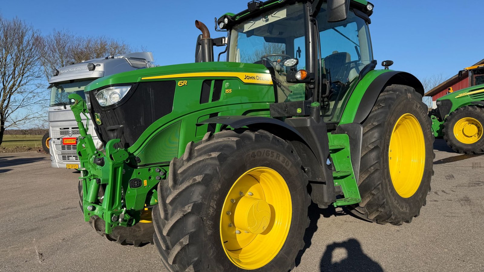 Traktor za tip John Deere 6R155 KUN 1100 TIMER, COMMANDPRO OG GEN5 SKÆRM!, Gebrauchtmaschine u Nørager (Slika 1)