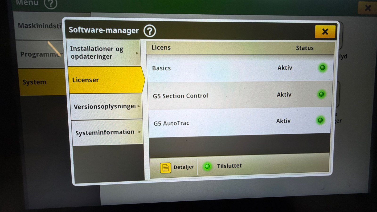 Traktor of the type John Deere 6R155 KUN 1100 TIMER, COMMANDPRO OG GEN5 SKÆRM!, Gebrauchtmaschine in Nørager (Picture 19)