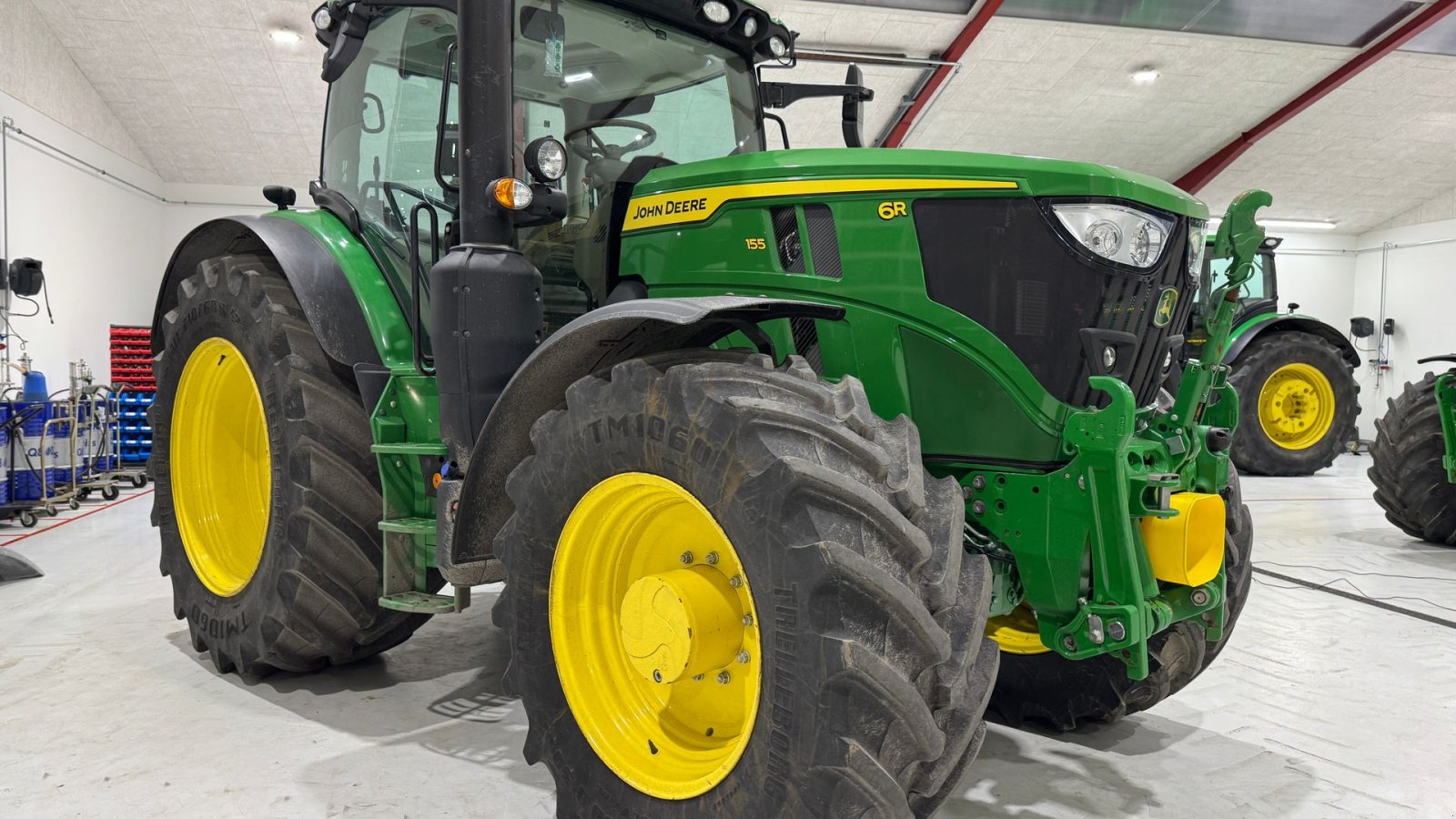 Traktor типа John Deere 6R155 KUN 1100 TIMER OG GEN5 SKÆRM!, Gebrauchtmaschine в Nørager (Фотография 1)