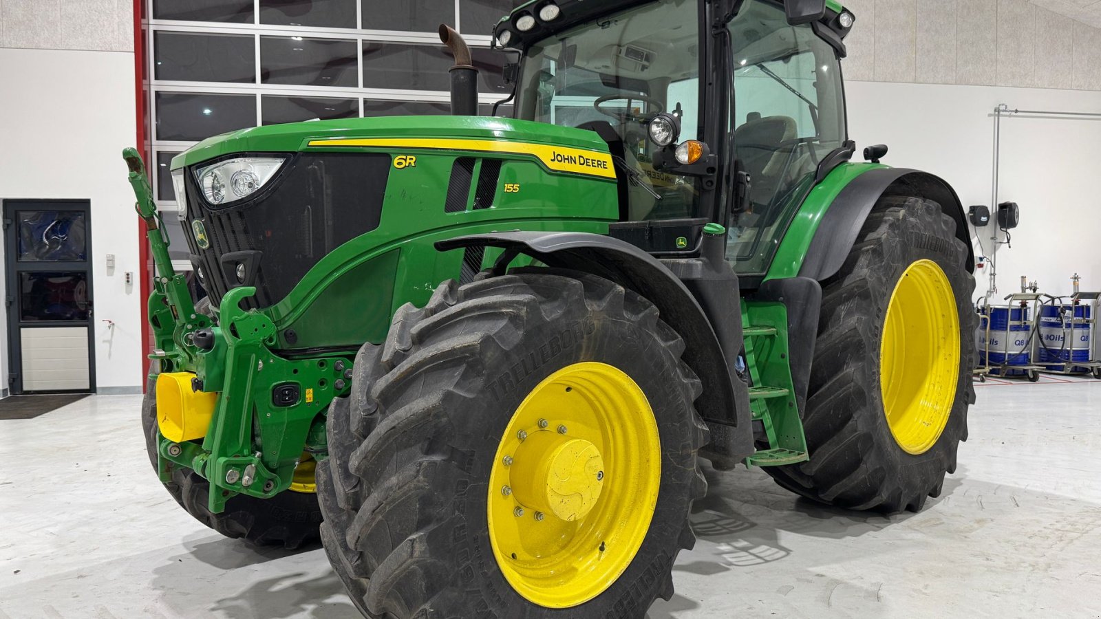 Traktor типа John Deere 6R155 KUN 1200 TIMER OG GEN5 SKÆRM!, Gebrauchtmaschine в Nørager (Фотография 1)