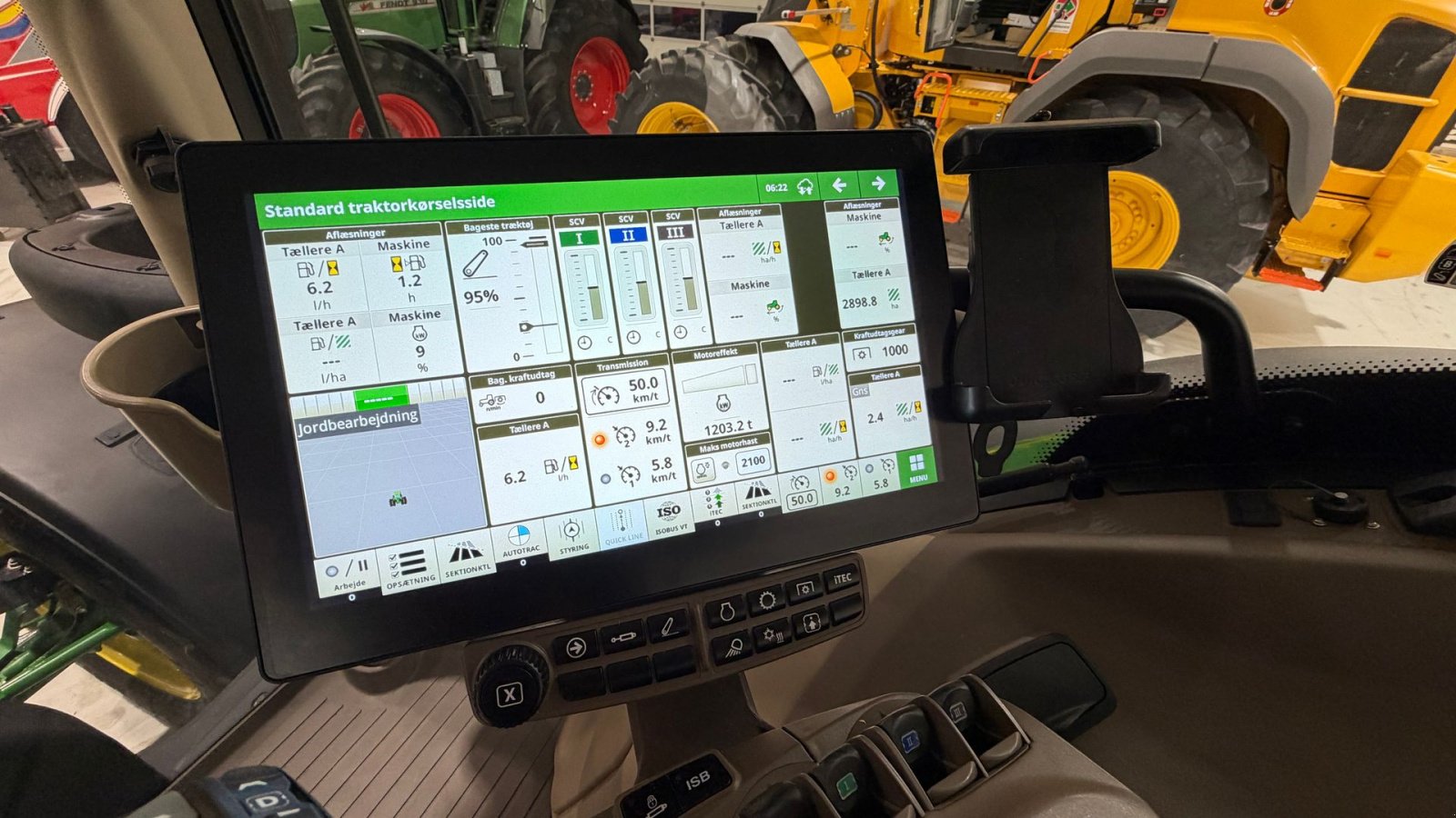 Traktor of the type John Deere 6R155 KUN 1200 TIMER OG GEN5 SKÆRM!, Gebrauchtmaschine in Nørager (Picture 21)