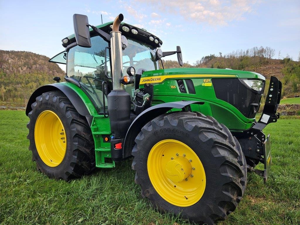 Traktor des Typs John Deere 6R155 SOLGT til NORGE. Kun 750 timer. Klar til GPS og Frontlæsser., Gebrauchtmaschine in Kolding (Bild 1)