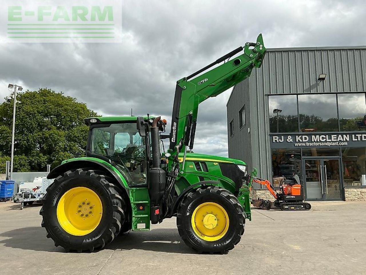 Traktor tip John Deere 6r155 tractor (st26434), Gebrauchtmaschine in SHAFTESBURY (Poză 16)