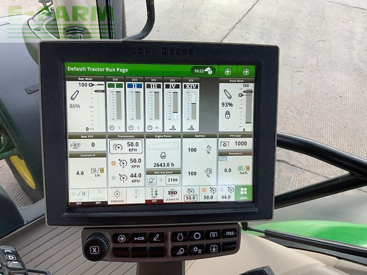 Traktor typu John Deere 6r155 tractor, Gebrauchtmaschine v SHAFTESBURY (Obrázok 24)