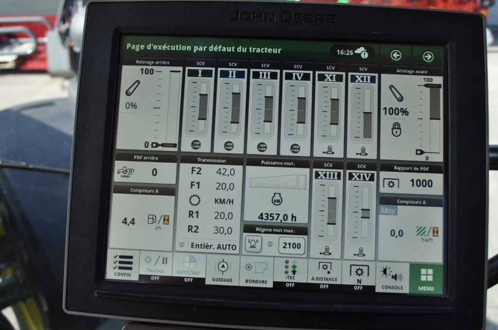 Traktor des Typs John Deere 6R155, Gebrauchtmaschine in Grolley (Bild 5)