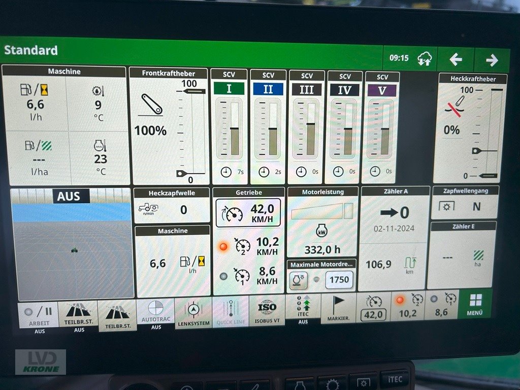 Traktor des Typs John Deere 6R155, Gebrauchtmaschine in Groß Munzel (Bild 11)