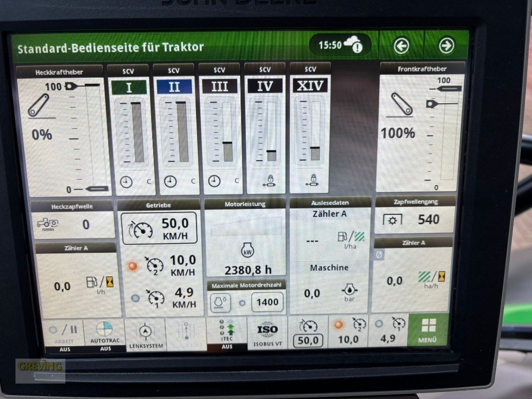 Traktor du type John Deere 6R155, Gebrauchtmaschine en Ahaus (Photo 15)