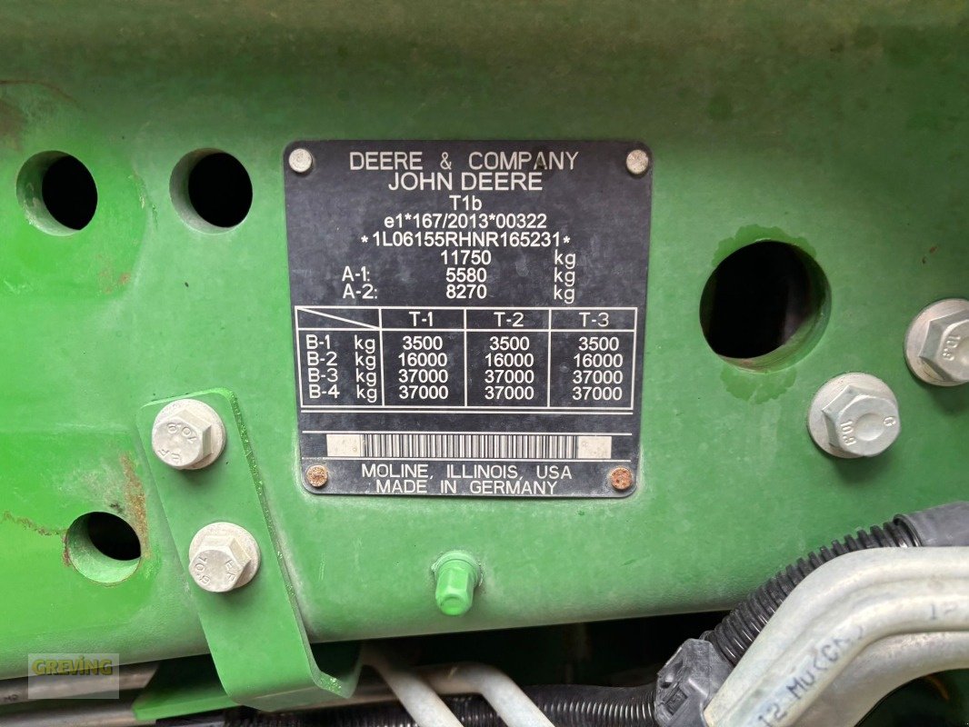 Traktor du type John Deere 6R155, Gebrauchtmaschine en Ahaus (Photo 16)