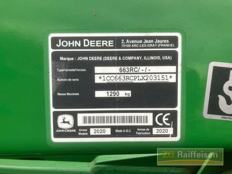 Traktor van het type John Deere 6R155, Gebrauchtmaschine in Bühl (Foto 20)