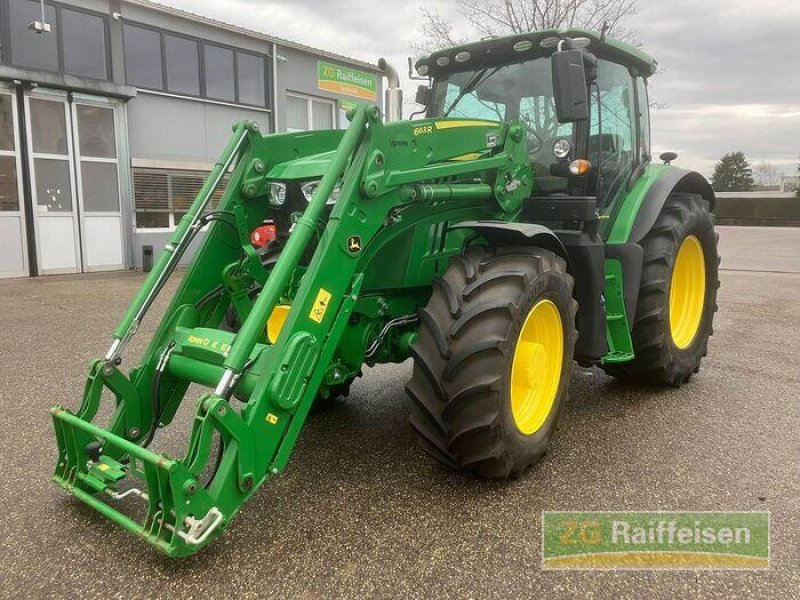 Traktor du type John Deere 6R155, Gebrauchtmaschine en Bühl