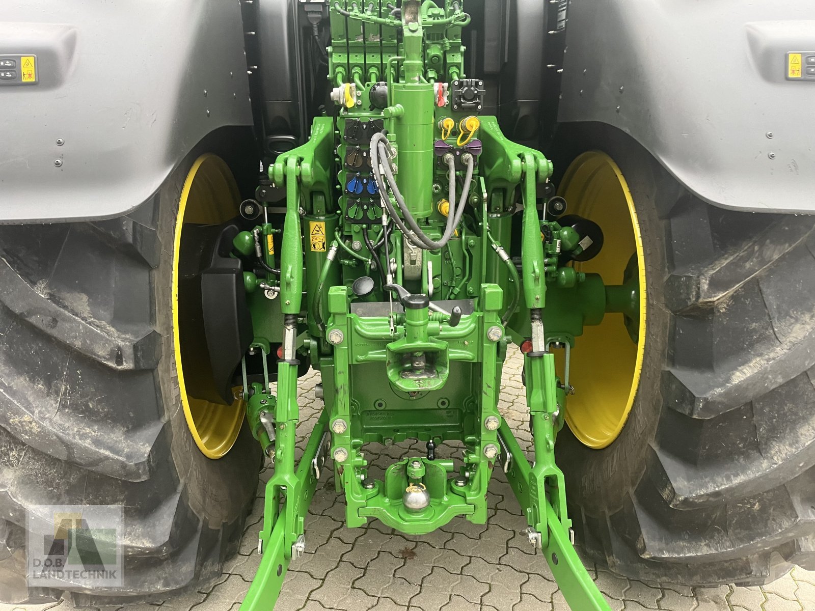 Traktor Türe ait John Deere 6R175 6R 175 6175R, Gebrauchtmaschine içinde Langweid am Lech (resim 4)