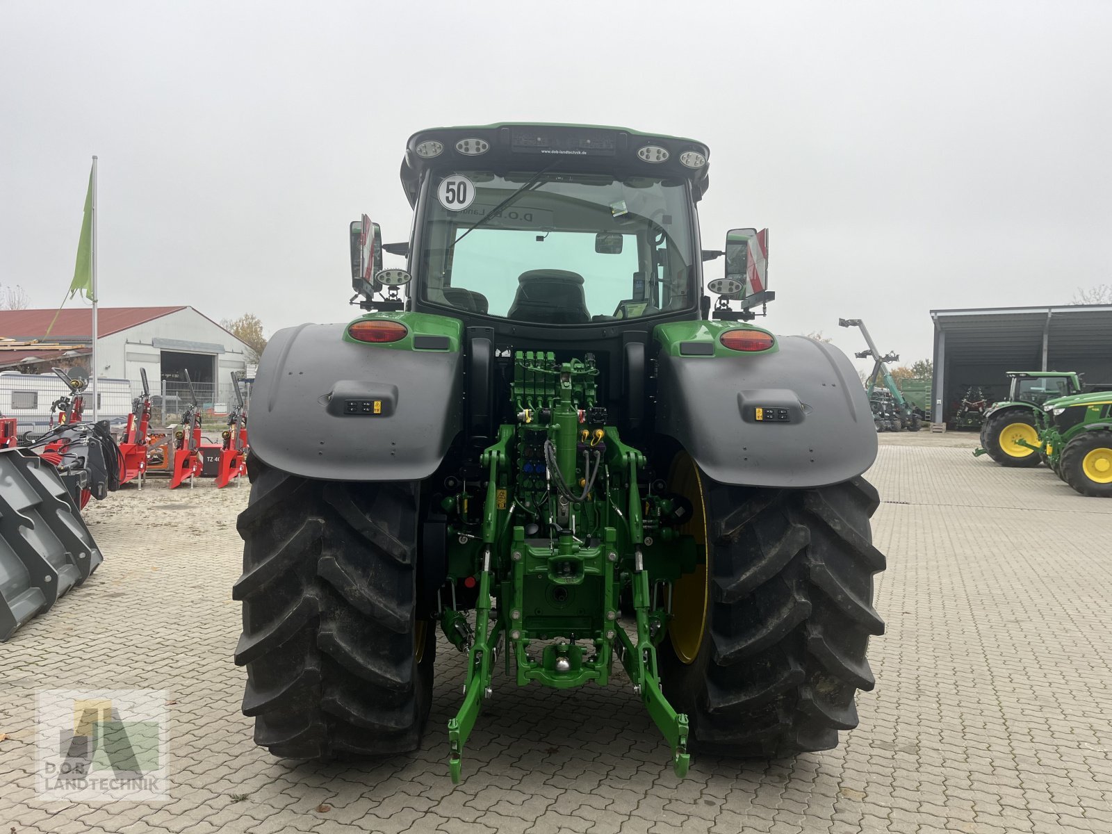 Traktor Türe ait John Deere 6R175 6R 175 6175R, Gebrauchtmaschine içinde Langweid am Lech (resim 5)