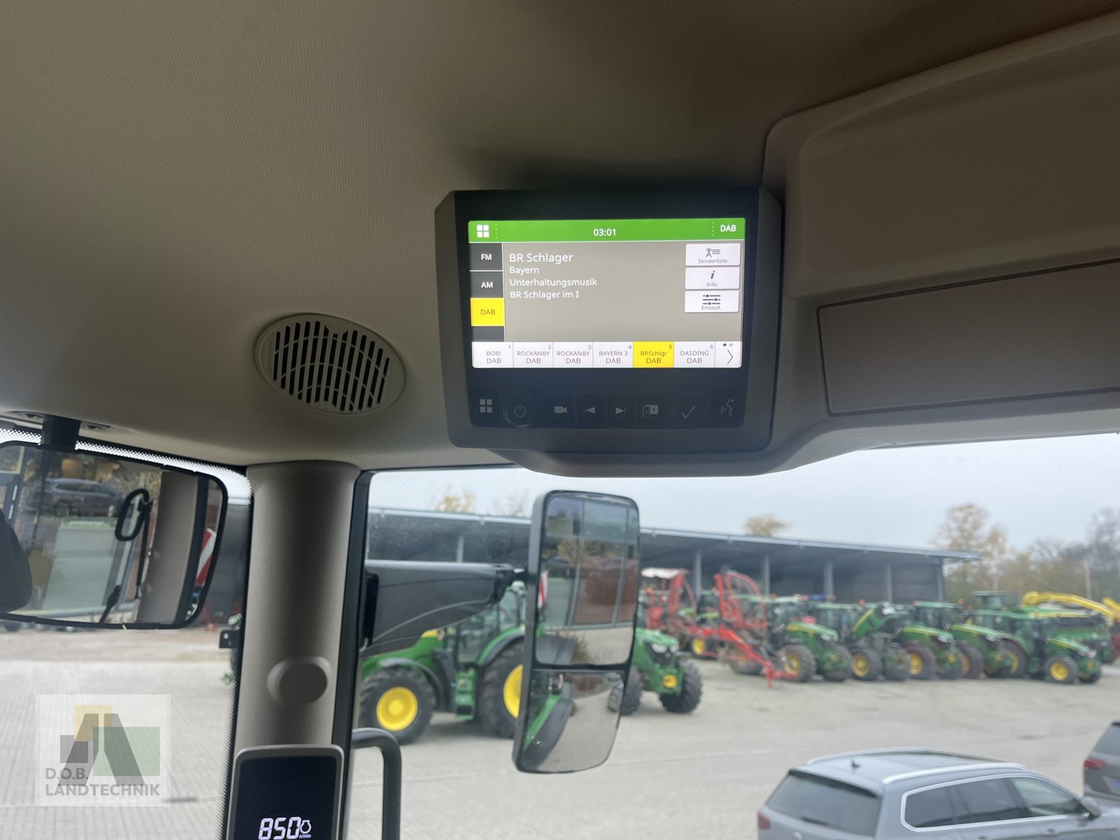 Traktor Türe ait John Deere 6R175 6R 175 6175R, Gebrauchtmaschine içinde Langweid am Lech (resim 9)