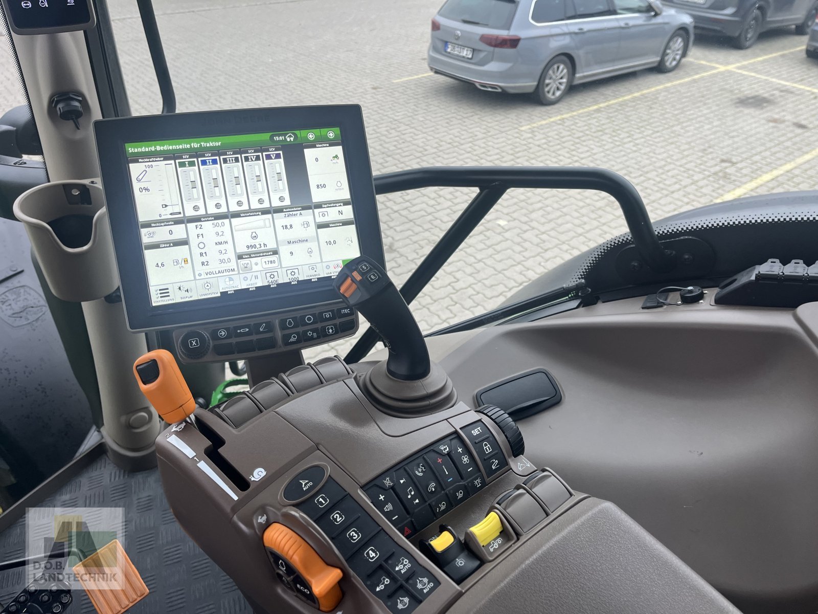 Traktor Türe ait John Deere 6R175 6R 175 6175R, Gebrauchtmaschine içinde Langweid am Lech (resim 10)