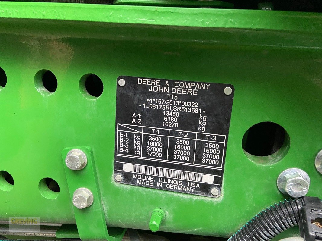 Traktor des Typs John Deere 6R175 *Garantieverlängerung*, Gebrauchtmaschine in Ahaus (Bild 14)