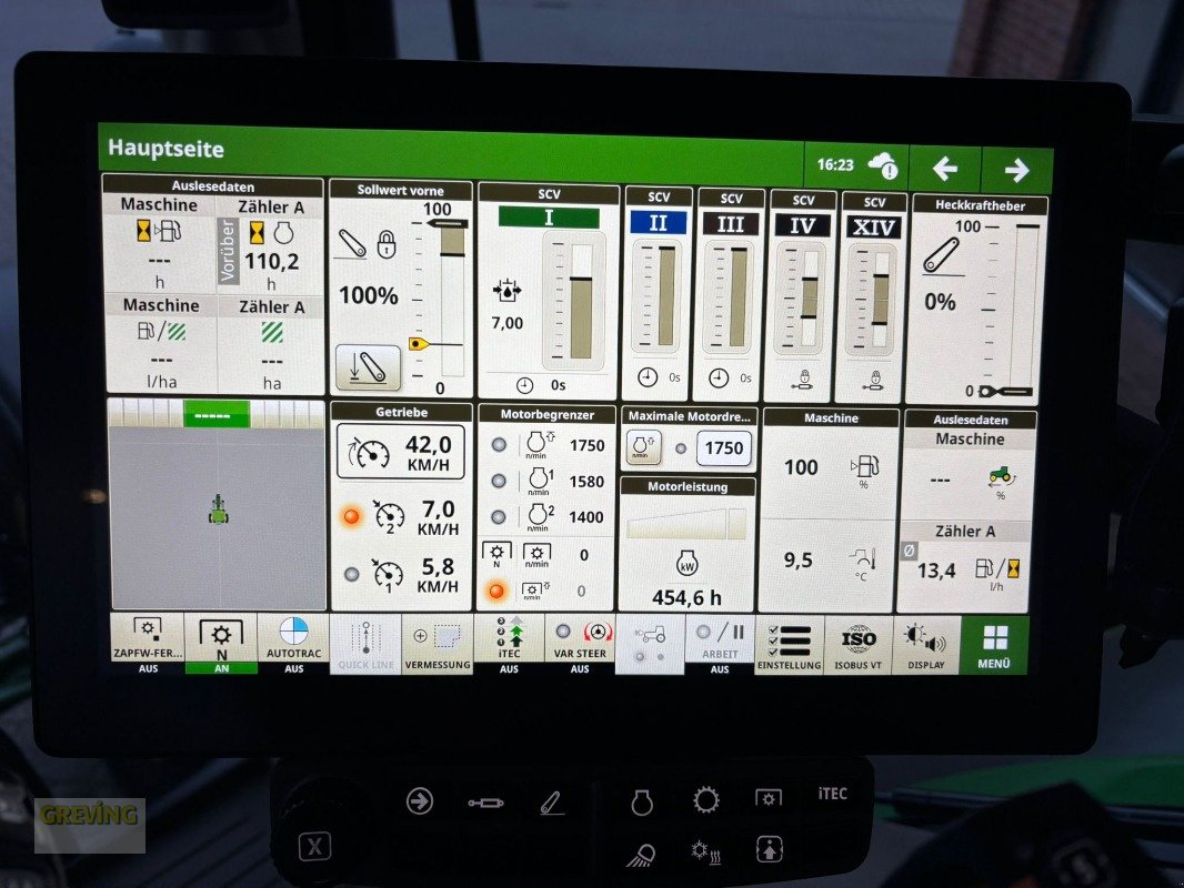 Traktor от тип John Deere 6R175 *Garantieverlängerung*, Gebrauchtmaschine в Ahaus (Снимка 14)