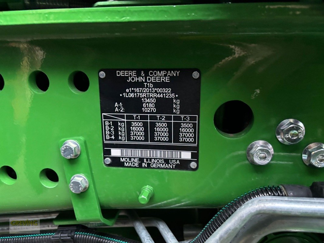 Traktor от тип John Deere 6R175 *Garantieverlängerung*, Gebrauchtmaschine в Ahaus (Снимка 15)