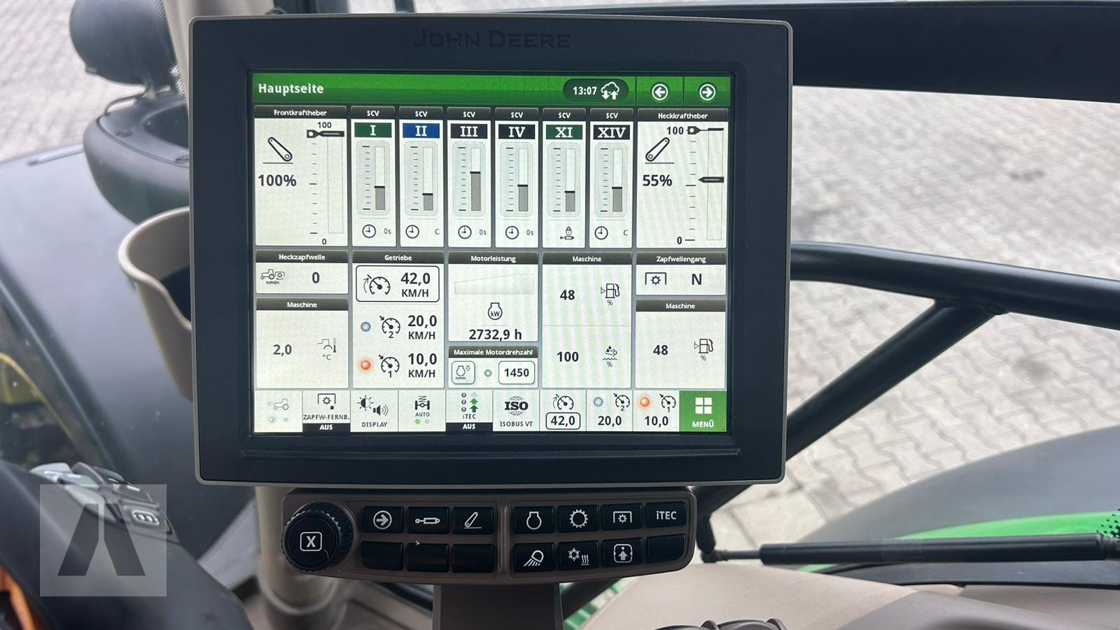 Traktor za tip John Deere 6R185 6 R185, Gebrauchtmaschine u Regensburg (Slika 14)