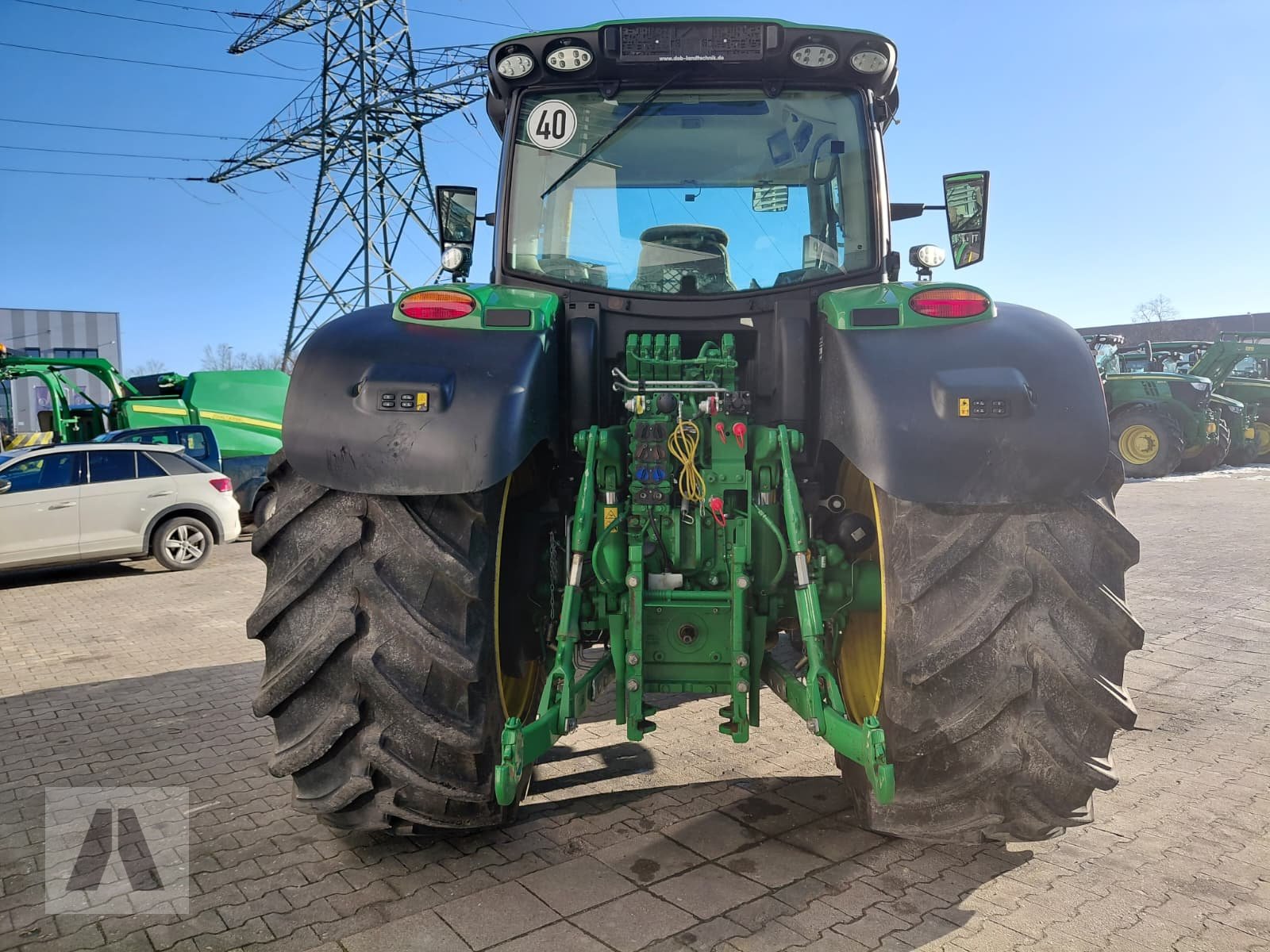 Traktor del tipo John Deere 6R185 6 R185, Gebrauchtmaschine In Regensburg (Immagine 8)