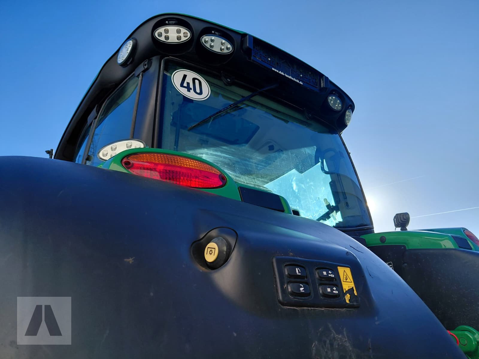 Traktor del tipo John Deere 6R185 6 R185, Gebrauchtmaschine In Regensburg (Immagine 9)