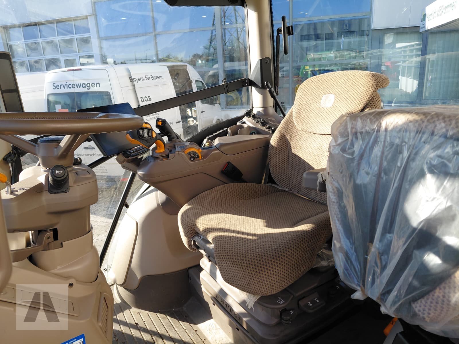 Traktor del tipo John Deere 6R185 6 R185, Gebrauchtmaschine In Regensburg (Immagine 12)