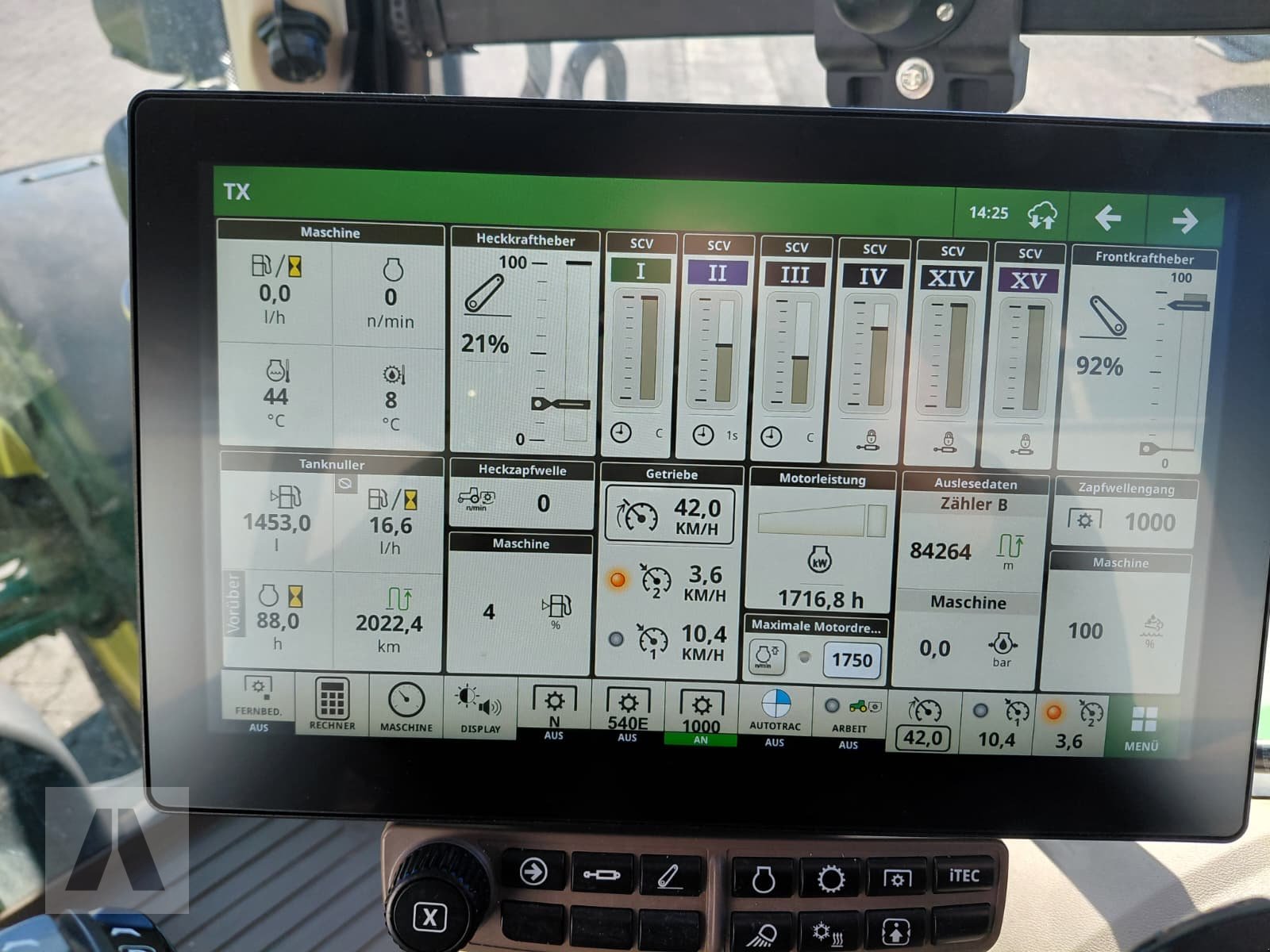 Traktor del tipo John Deere 6R185 6 R185, Gebrauchtmaschine In Regensburg (Immagine 13)