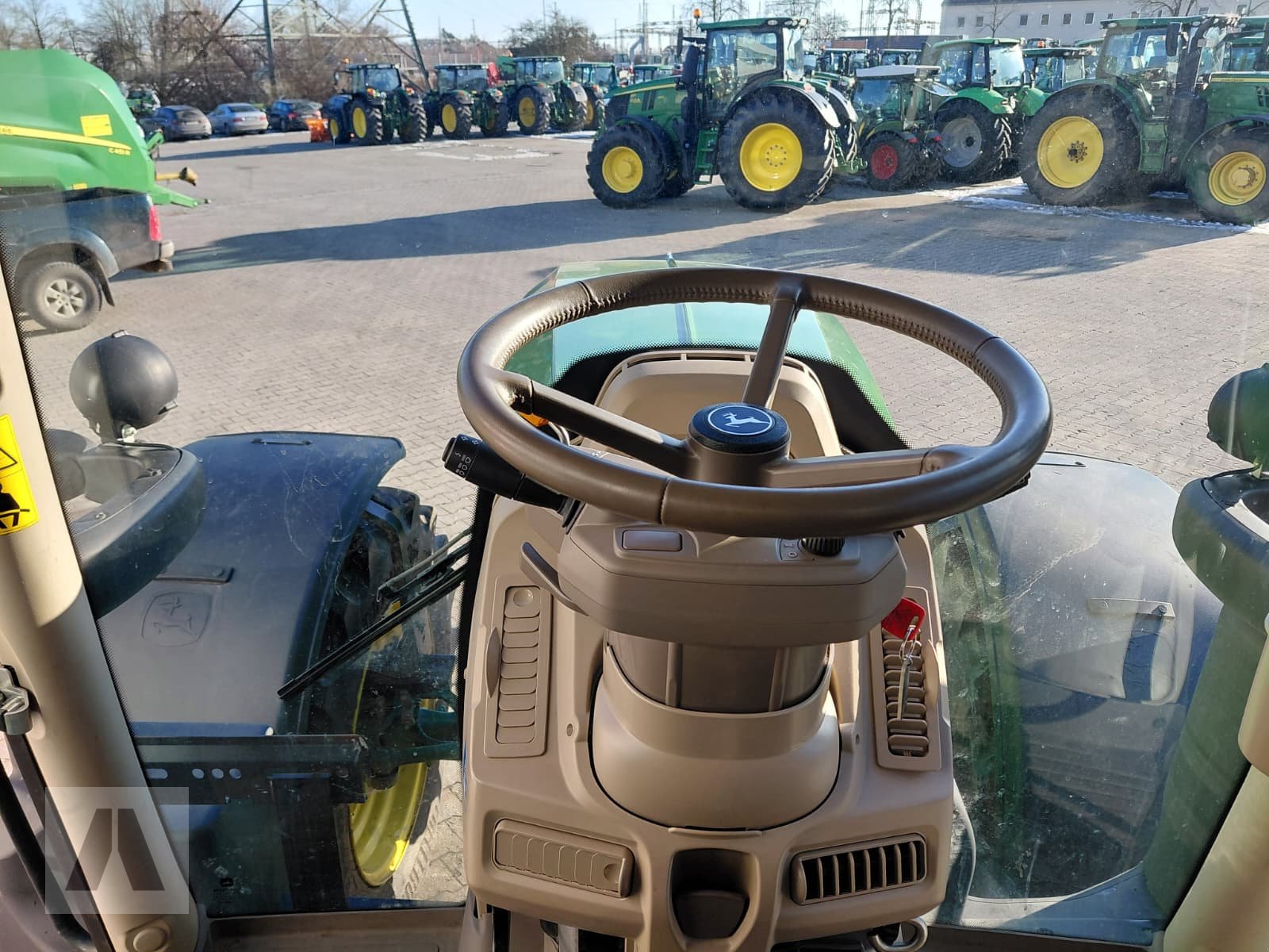Traktor del tipo John Deere 6R185 6 R185, Gebrauchtmaschine In Regensburg (Immagine 15)