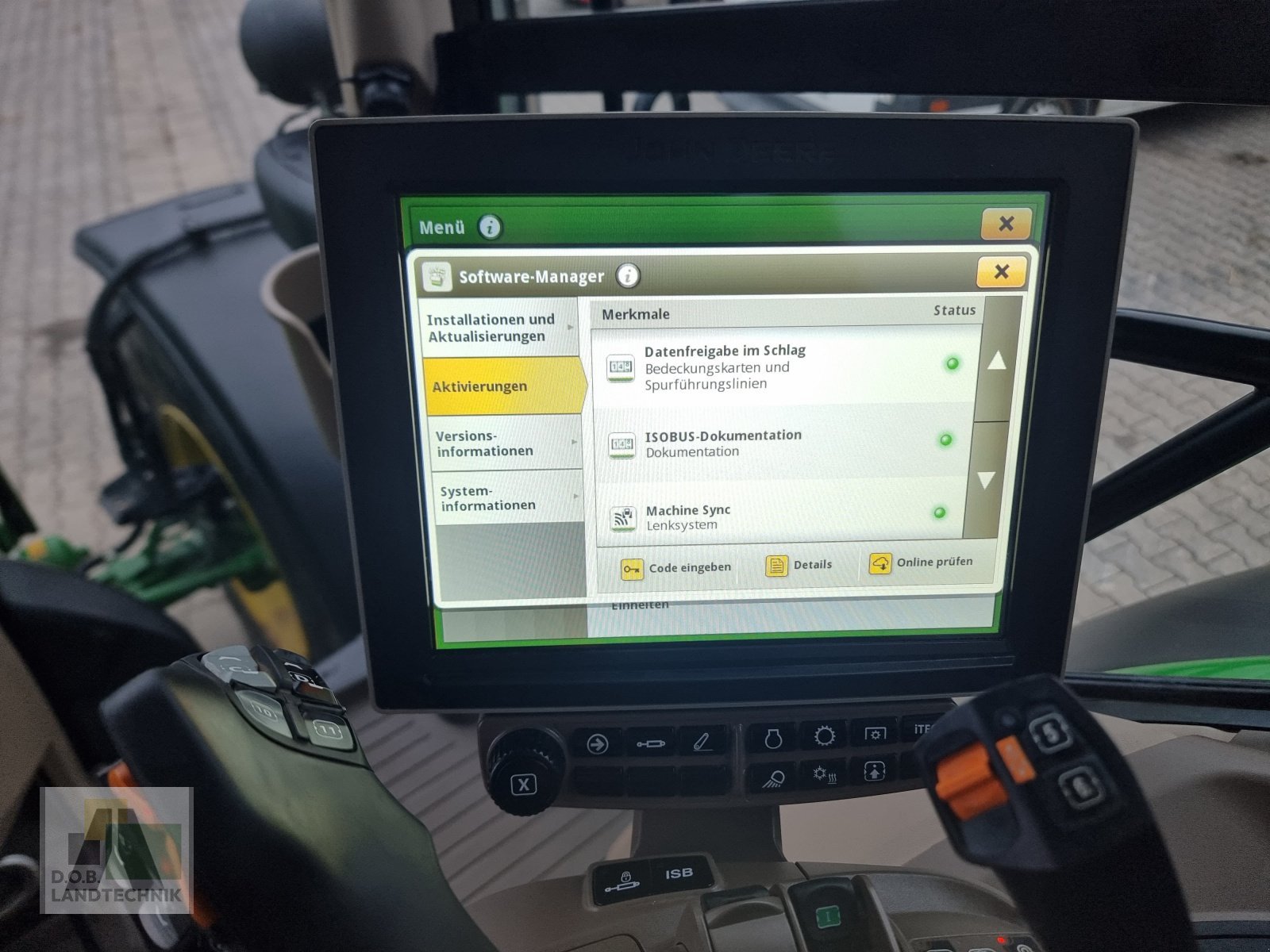 Traktor des Typs John Deere 6R185 6R 185 Garantieverlängerung bis 2026 + Reifendruckregelanlage, Gebrauchtmaschine in Regensburg (Bild 26)