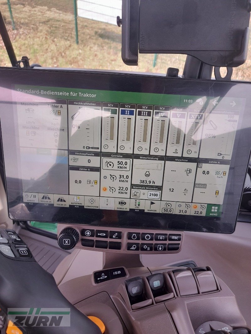 Traktor van het type John Deere 6R185/ 6R 185, Gebrauchtmaschine in Rot am See (Foto 5)