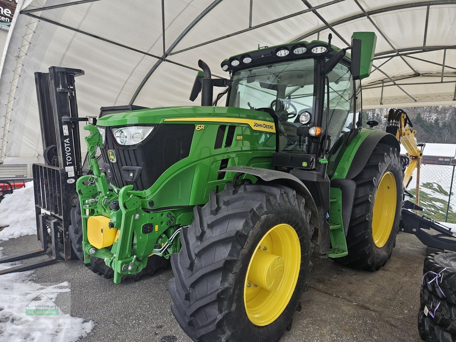Traktor typu John Deere 6R185 AUTOPOWR, Vorführmaschine v Wies (Obrázek 1)