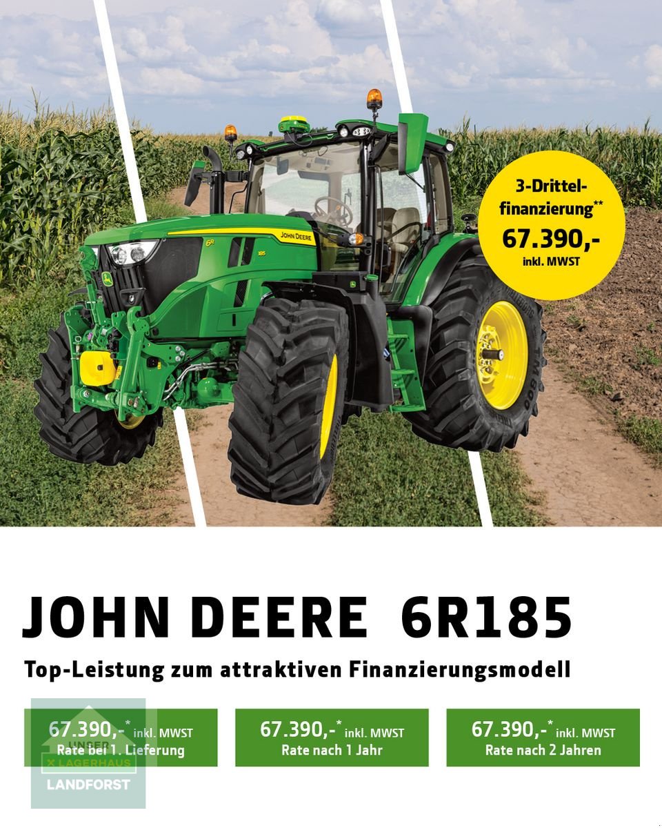 Traktor типа John Deere 6R185 AUTOPOWR, Neumaschine в Kobenz bei Knittelfeld (Фотография 2)