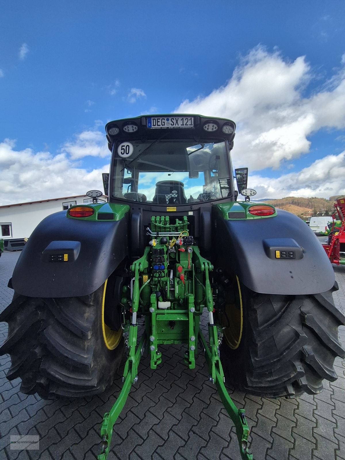 Traktor typu John Deere 6R185 AUTOPOWR, Gebrauchtmaschine v Auerbach (Obrázok 4)