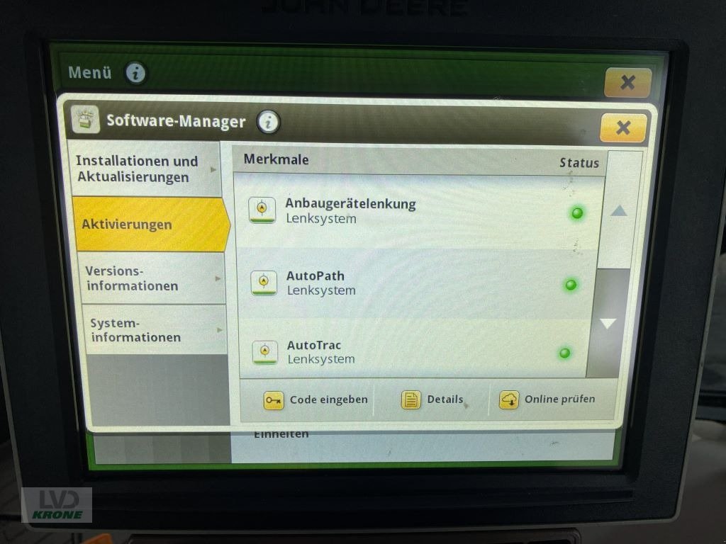 Traktor des Typs John Deere 6R185 Black-Edition, Gebrauchtmaschine in Groß Munzel (Bild 14)