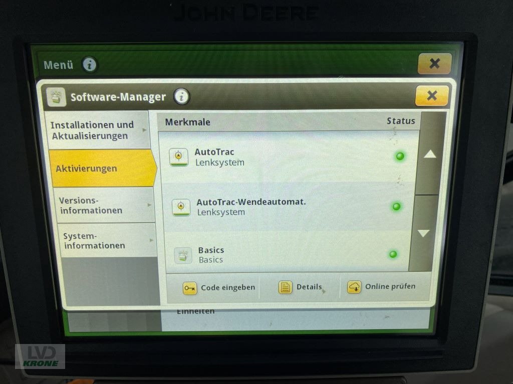 Traktor des Typs John Deere 6R185 Black-Edition, Gebrauchtmaschine in Groß Munzel (Bild 15)