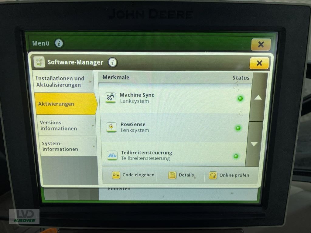 Traktor des Typs John Deere 6R185 Black-Edition, Gebrauchtmaschine in Groß Munzel (Bild 16)