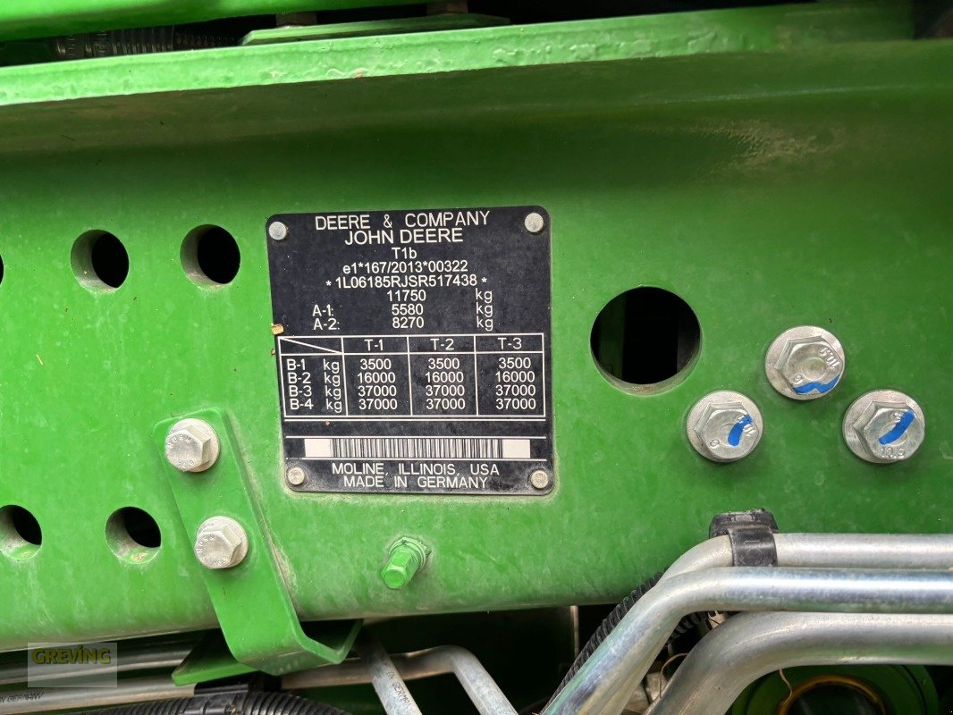 Traktor типа John Deere 6R185 *Garantieverlängerung*, Gebrauchtmaschine в Ahaus (Фотография 16)