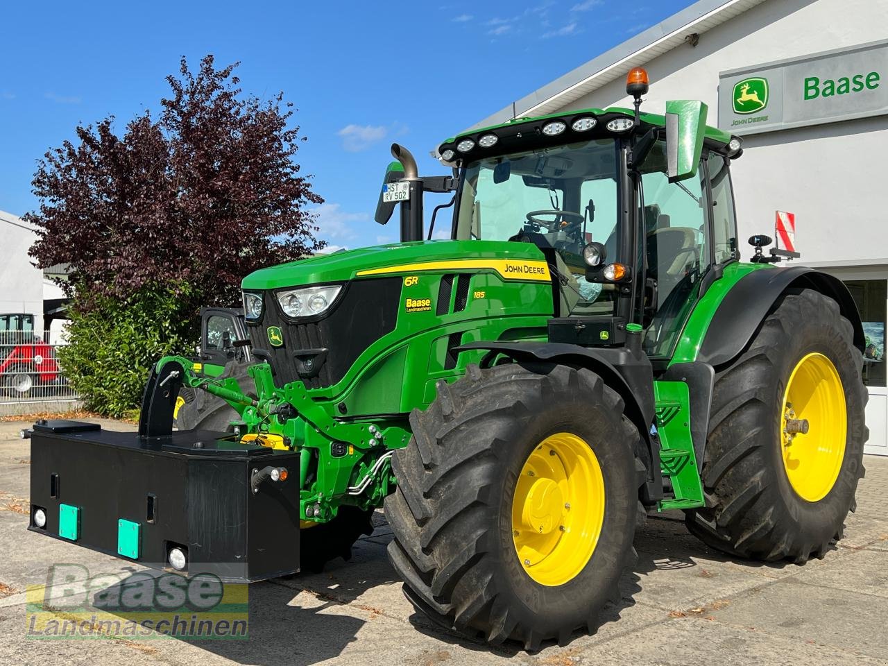 Traktor типа John Deere 6R185 Gen. 5 mit Frontzapfwelle, Gebrauchtmaschine в Holthof (Фотография 4)