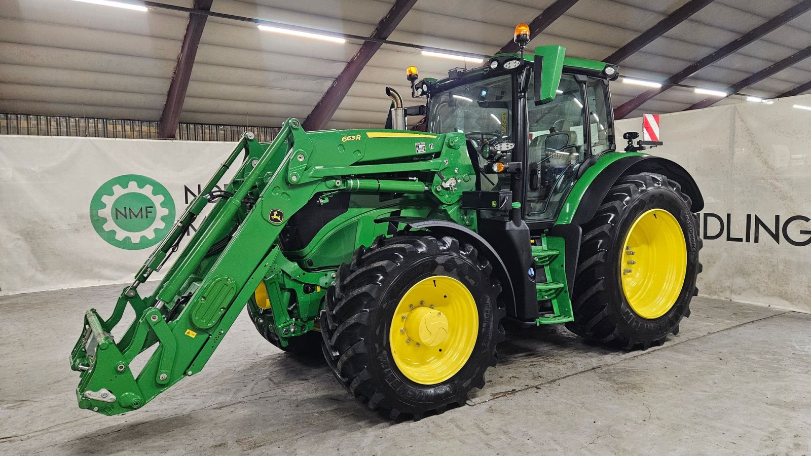 Traktor des Typs John Deere 6R185 Ultimate, Gebrauchtmaschine in Ølen (Bild 1)