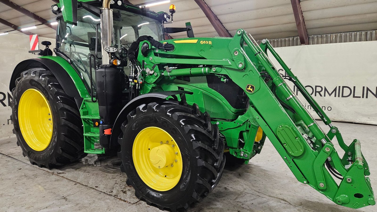Traktor des Typs John Deere 6R185 Ultimate, Gebrauchtmaschine in Ølen (Bild 11)