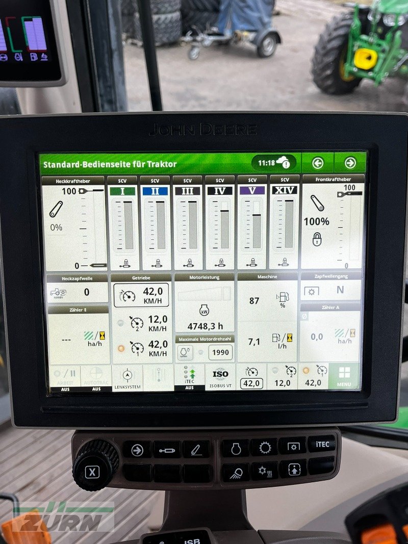 Traktor a típus John Deere 6R185, Gebrauchtmaschine ekkor: Emskirchen (Kép 11)