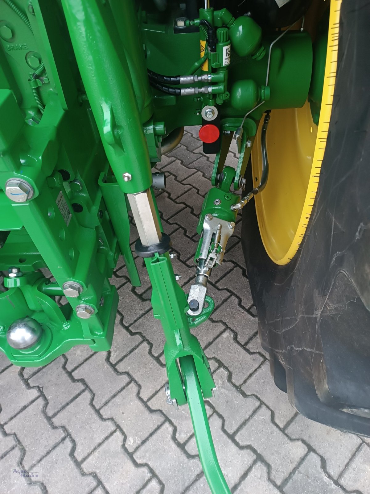 Traktor типа John Deere 6R185, Gebrauchtmaschine в Moosthenning (Фотография 7)