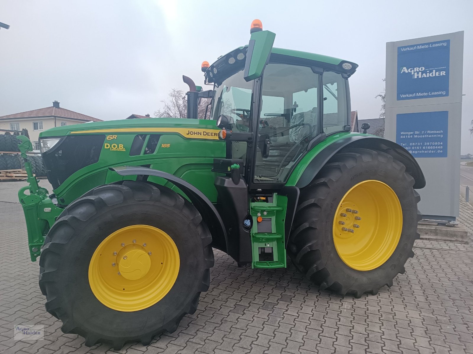 Traktor du type John Deere 6R185, Gebrauchtmaschine en Moosthenning (Photo 4)