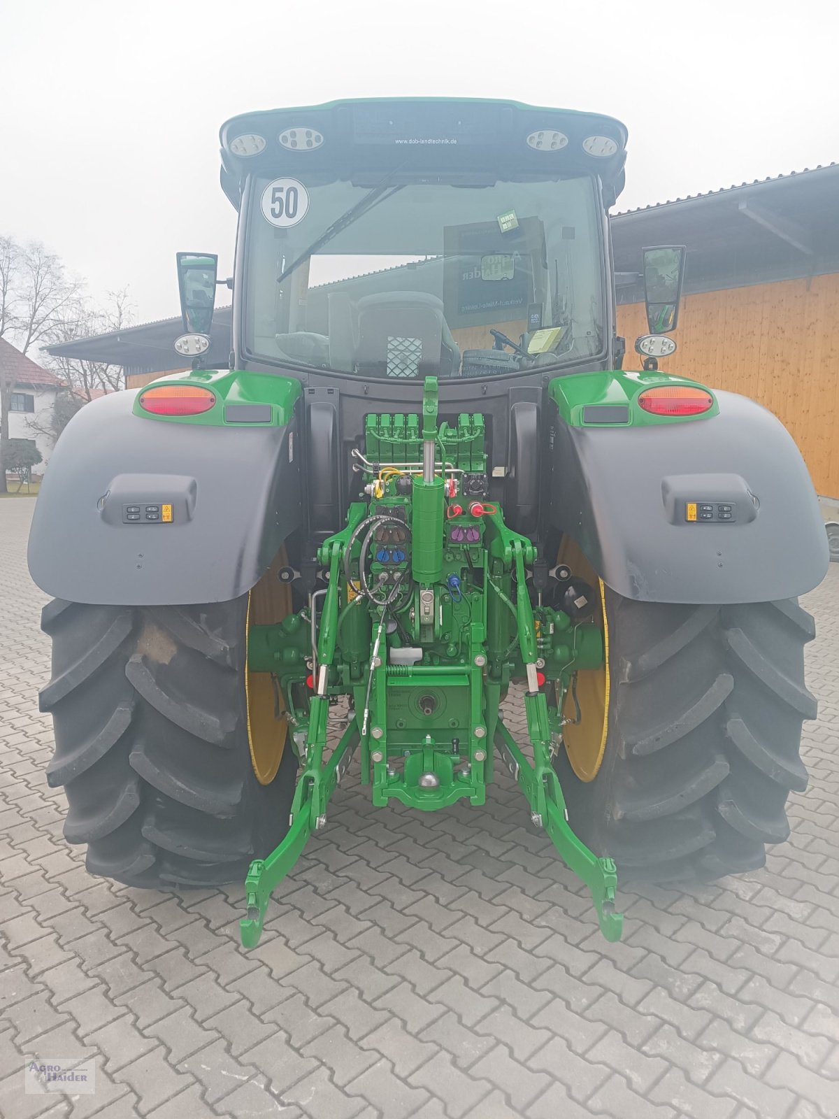 Traktor du type John Deere 6R185, Gebrauchtmaschine en Moosthenning (Photo 8)