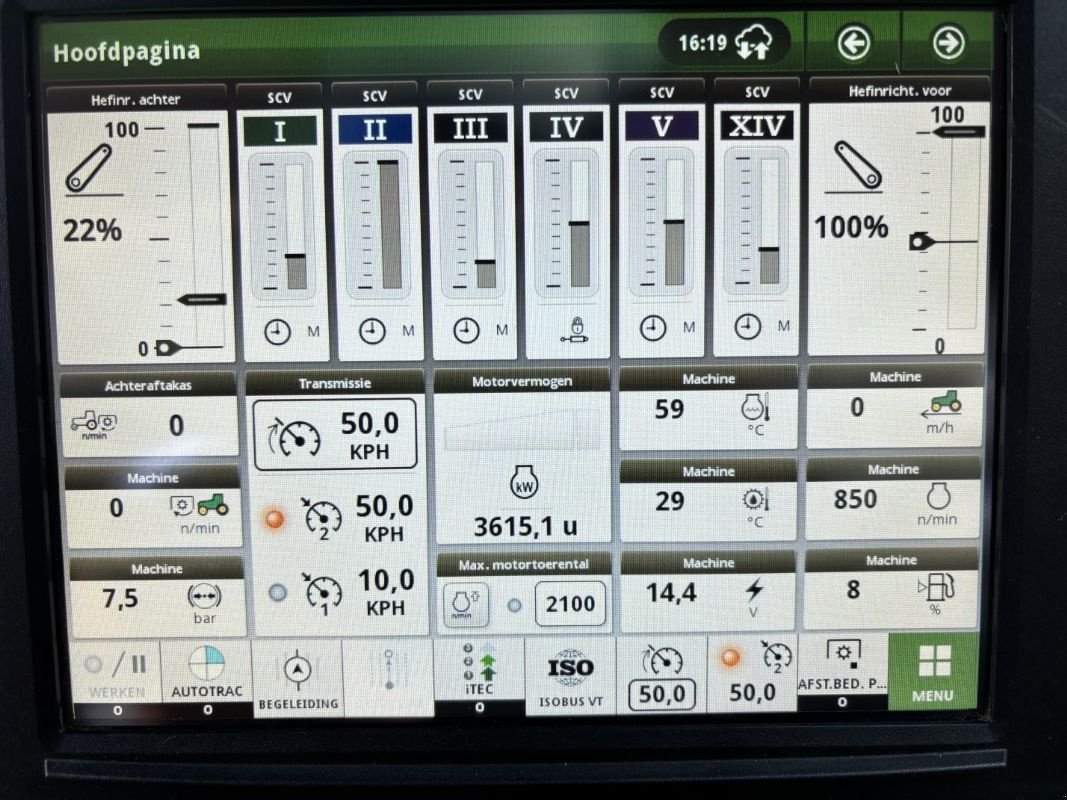 Traktor typu John Deere 6R185, Gebrauchtmaschine v Staphorst (Obrázek 11)