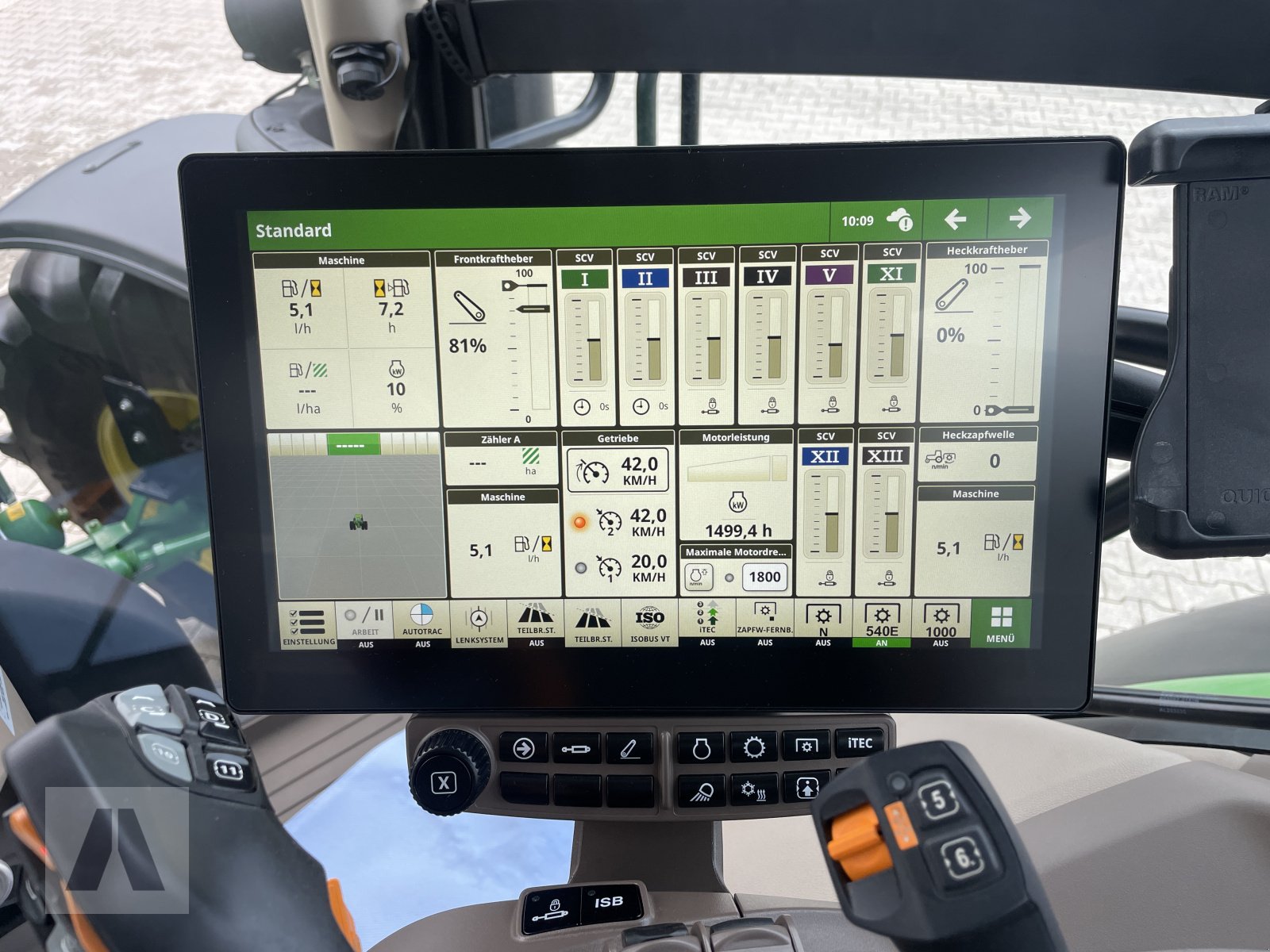 Traktor типа John Deere 6R185, Gebrauchtmaschine в Eggenfelden (Фотография 15)